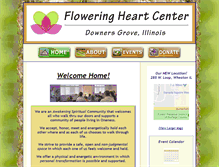 Tablet Screenshot of floweringheartcenter.org
